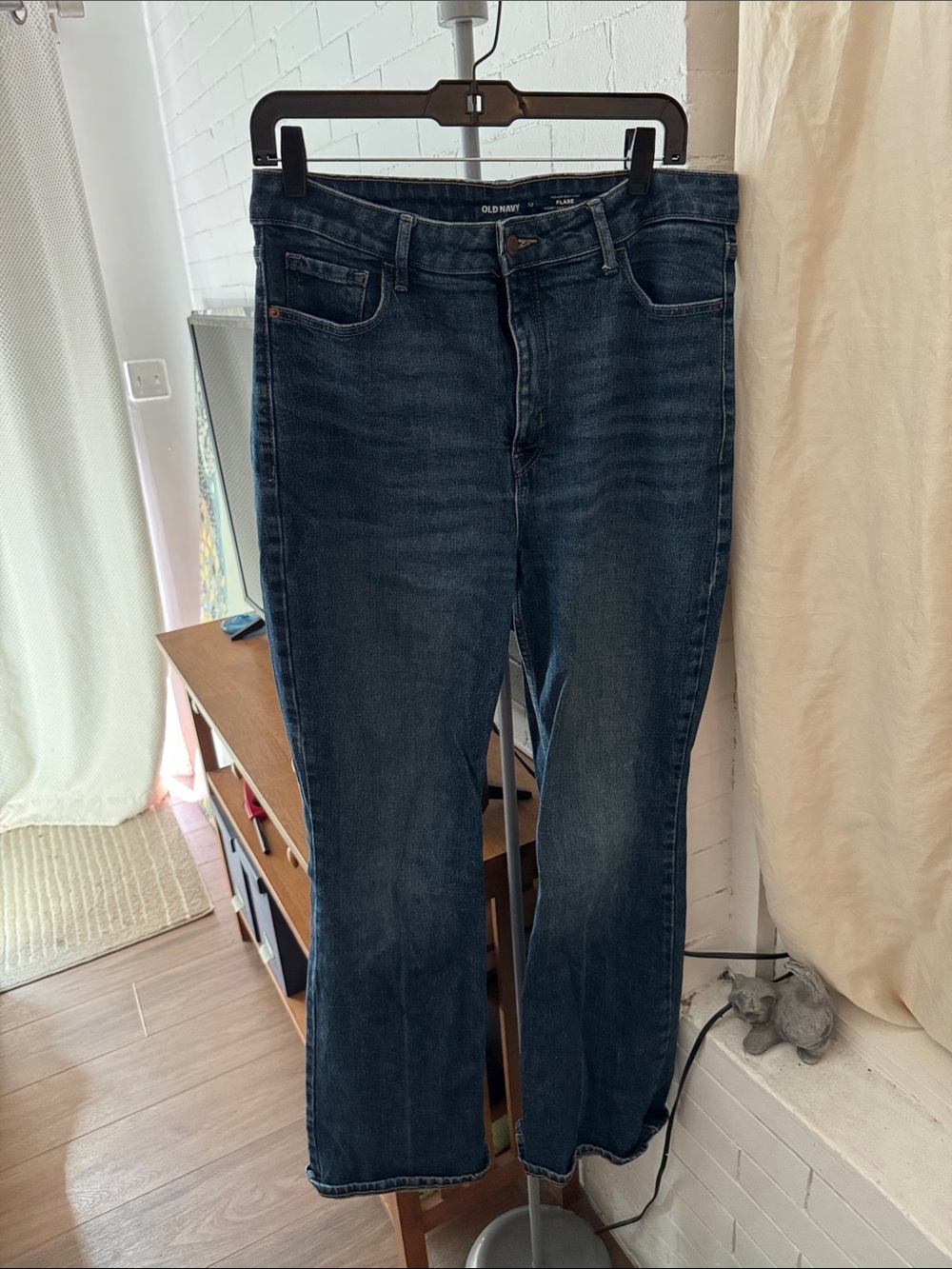 Old Navy Dark Blue Flared Women’s Jeans